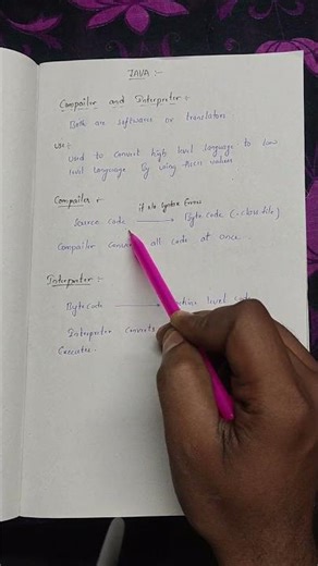 Title:Java Compiler vs Interpreter in 60 Seconds ⚡