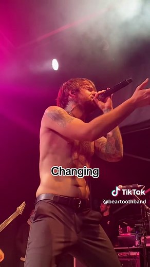 Who has learned the lyrics to Might Love Myself? #beartooth #toothtok #altmusic #livemusic #lyrics