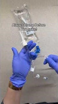 MedLine set up for new grad nurses! #nurse #skills #nursing