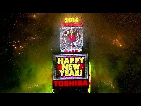 Watch Times Square New Years Eve ball drop