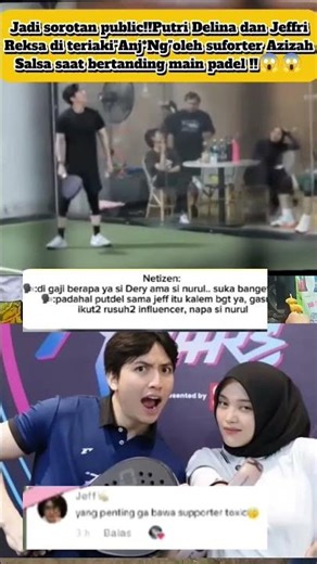 “Momen Panas di Lapangan!!#putridelina &#jefrireksa Jdi Sorotan Publik?! 😱🔥”#azizahsalsha #trending