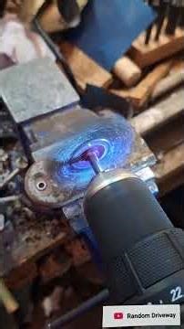 Clean up old Red Devil glass scraper- SHORT