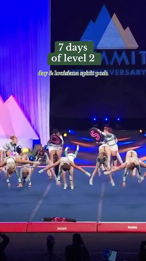 Exciting Level 2 Cheerleading Choreography | Louisiana Spirit Posh
