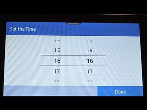 How to change Date on Hp Color LaserJet Pro / How to change ti...