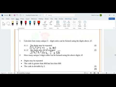 🔢🔒 “Cracking Conditions: Digit Codes with the Counting Principle”