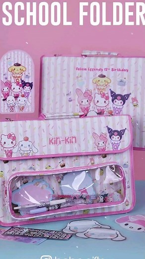 SCHOOL FOLDER BAG Tas folder dengan rangka karton tebal yang di...