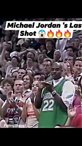 Michael Jordan last shot | Paring Shane