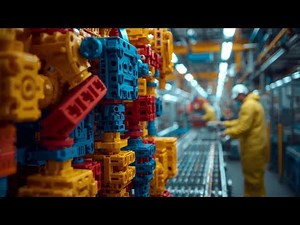 Inside the Toy Factory – How Modern Plastic Toys Are Produced (Full Process)