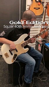 39 reactions · 6 comments | Squier 40th Anniversary Gold Edition Jazz...