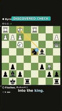 Game of the Century | Bobby Fischer, Age 13 #chess #shorts
