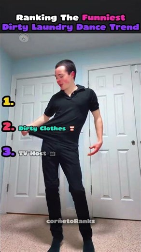 Ranking The Funniest Dirty Laundry Dance moments 🧺 #shorts #dance #viral