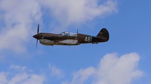 560K views · 7.8K reactions | #OTD in 1938 the Curtiss P-40 made its first flight! What's the connection to the #TuskegeeAirmen?  Kevin Hong, Sector K Media, LLC | CAF Red Tail Squadron | Facebook