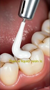 Fixing A Cracked Tooth (3D Animation) #shorts #medical