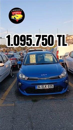KIA RIO PRICE 1.095.750 TL KM 80.000 MODEL 2021 #kia #rio