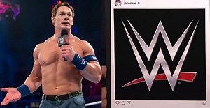 John Cena reveals real reason why he posted the WWE logo on Instagram