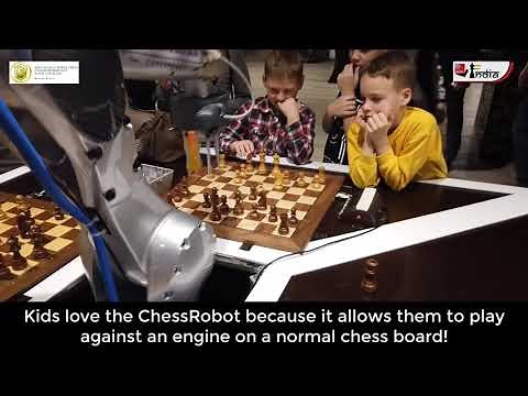 Chess Robot developed by Konstantin Kosteniuk