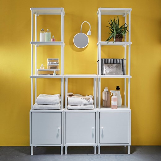 115K views · 695 reactions | Use the DYNAN shelving unit to create the perfect storage station for your needs. https://goo.gl/KF74bk. | IKEA | Facebook