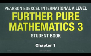 ALevel高数EDEXCEL-F3-Chapter1