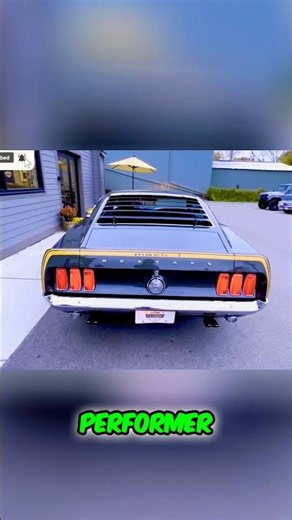 The Legendary 1969 Mustang Mach 1! 🐎💨