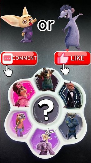 Zootopia | Colors Blend to Create Characters Beyond Your Imagination #origami #diy #colormixing