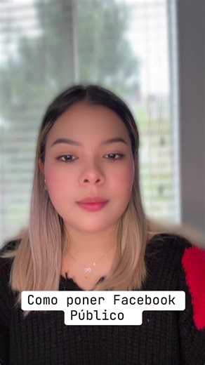 Como poner Facebook Público #comoponerfacebookpublico #facebook #redessociales
