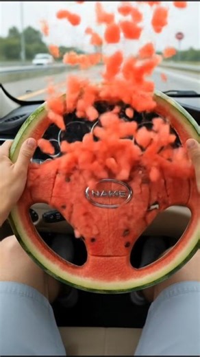 watermelon string car #viral #cars #shortsfeed #trendingshorts