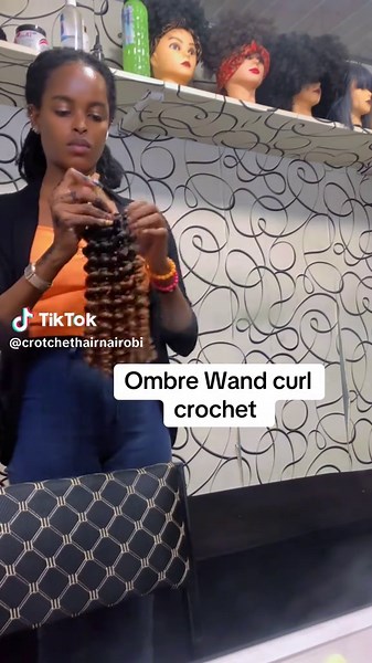 Wand Curl Crochet Tutorial for Gorgeous Hairstyles