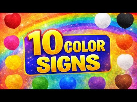 10 Color Signs in ASL Every Beginner Should Know 
