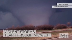 Incredible video of severe weather in the Midwest last night. The East Coast is expected to get hit today: http://on.hln.tv/2J1aq4 | HLN