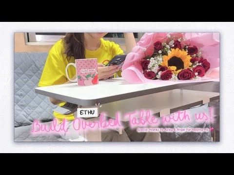 Build An Overbed Table with us! | from ETHU | Available on Shopee PH