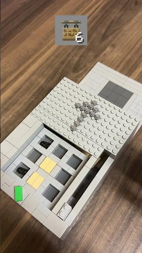 Crafting Minecraft Oak Hanging Sign BUT Lego! 🪧