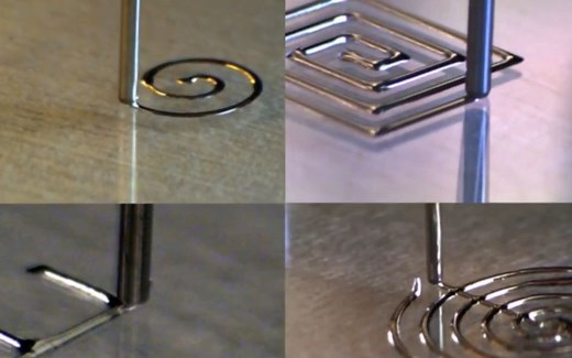 使用液态金属制备微流控芯片