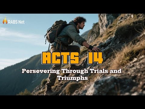 Acts 14 Explained | Persevering Through Trials and Triumphs | Rabs Bible Study Network