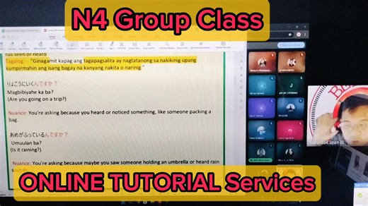 🎌✨ Level Up Your Nihongo! ✨🎌 N4 Online Tutorial Lesson and take your Japanese skills to the next level! 💻 Live Online Class | 🧠 JLPT-focused | 🎯 Interactive start your journey to N4 success! 💪🇯🇵 #JLPTN4 #FreeJapaneseLesson #LearnJapaneseOnline #NihongoGoals #StudyWithUS | Beyondo Visa and Educational Consultancy Services