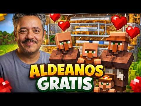 Mi Primera Granja de Aldeanos en Minecraft Java 1.21 | Ep. 2