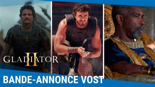 Gladiator 2 : des requins dans un colisée, un rhinocéros guerrier et la musique de Kanye West, voici le 1er trailer