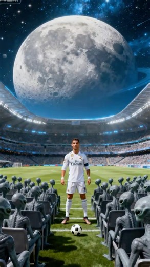 Cristiano Ronaldo ridiculed? An alien leads him to a comeback! #Aliens #FootballSuperstar#Ronaldo