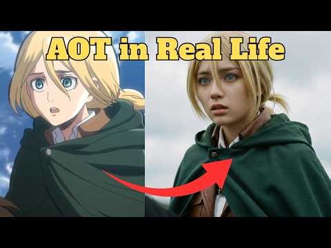 What Would AOT Characters Look Like in Real Life? | 進撃の巨人 AI Live Action | 如果进击的巨人人物出现在现实
