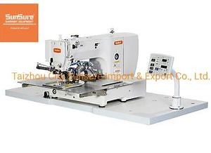 [Hot Item] Auto Pattern Sewing Machine for Attaching Label with Sliding Foot