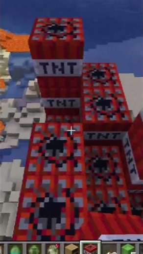 begiest tnt bomb blast in minecraft game