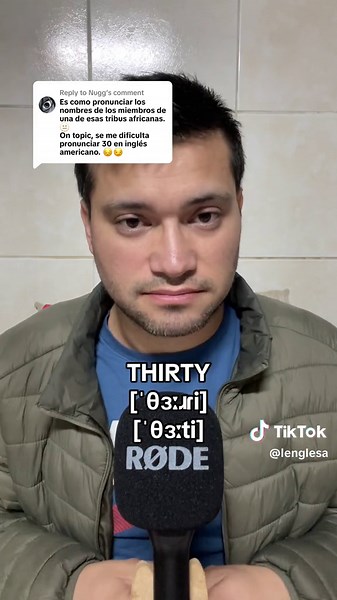 Cómo pronunciar la palabra Thirty en inglés estadounidense y británico