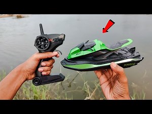 RC Motor Boat Jet Ski Unboxing & Testing – Chatpat toy tv