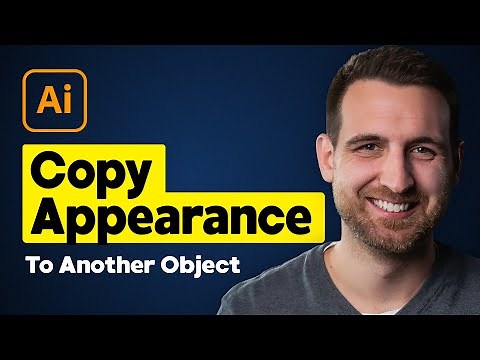 How to Copy Appearance from One Object to Another in Illustrator