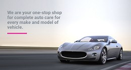 Car rental  - CSS Template by Nicepage