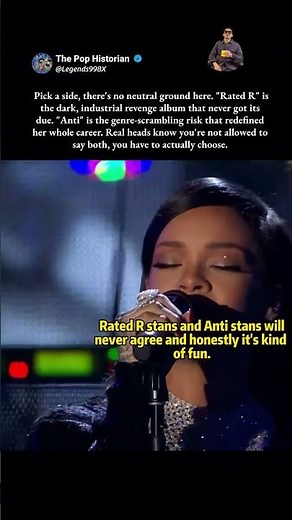 Rated R or Anti: which Rihanna era is the real peak? #Shorts #Rihanna #ratedr