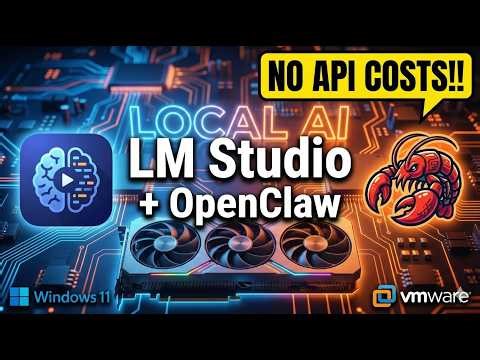 OpenClaw + LM Studio Full Setup on Windows 11 VM to Host's LM Studio Use your Graphics Card