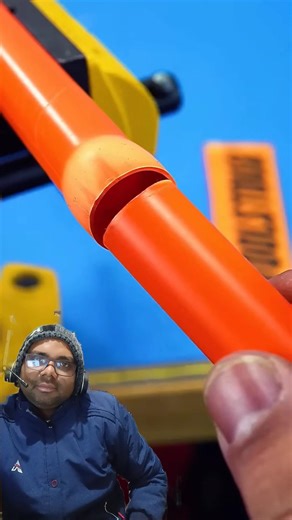 Pipe Tube Expansion Using a Drill Machine 😱 Genius Trick! #tools #pipelining #diy #nerf #powertools