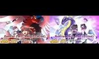Mix of 2 videos from youtube : Battle! Zero Lab WITH LYRICS - Both Versions (Sada / Turo) - Pokémon Scarlet & Violet Cover