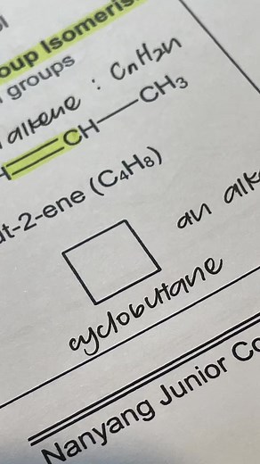 cyclobutane my ass that’s a SQUARE. #jctok