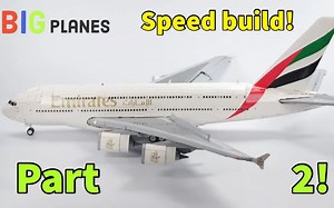 乐高空客A380MOC快速组装第2部分！